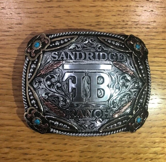 Custom Buckle #74 — Dale Chavez Saddlery